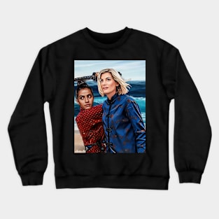 Pirate 13th and Yaz Crewneck Sweatshirt